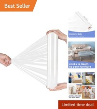 Clear Self-Adhering Heavy Duty Stretch Wrap 15
