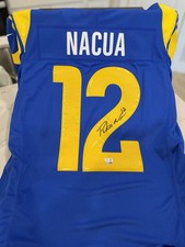 Nike Puka Nacua Signed Los Angeles Rams #12 Football Jersey Fanatics Authentic picture