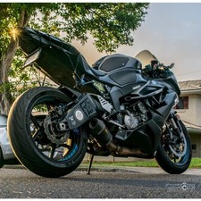 TechSpec Gripster Tank Grip Pads - Kawasaki Ninja ZX-6R 636 - SnakeSkin picture