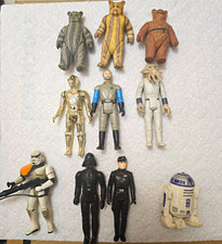Vintage Star Wars Action Figure Lot 1977-84 picture