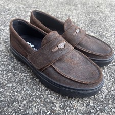 SAS Woodlawn Loafer Size US 8.5 M Mahogany Leather Slip-On Casual Comfort Shoes picture