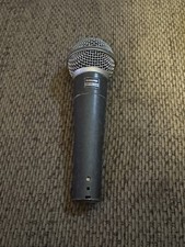 Shure Beta 58A Gray Handheld XLR Supercardioid Dynamic Vocal Microphone picture