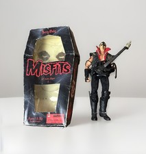 Misfits Jerry Only 12” Action Figure Bassist 1999 21st Century Toys w Coffin Box picture