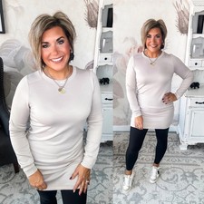 Cozy Up Shift Dress - Grey picture