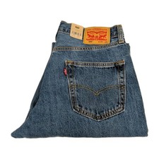 New Levi's Men's 550 Relaxed Fit Straight Leg Zip Fly Denim Jeans Size 34x29  picture