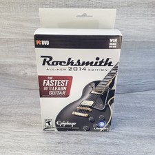 Rocksmith All-New 2014 Edition PC/Mac DVD Real Tone Cable Ubisoft Guitar picture