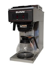 BUNN VP17-2 Commercial 12-Cup Coffee Brewer Dual Warmer Stainless Tested Works picture