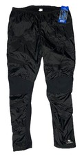 *DEADSTOCK* Bellwether Men's Black Nylon Tight Cycling Pants; Made in USA; 2XL picture