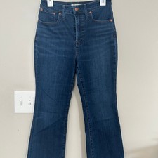Madewell Curvy Cali Demi-Boot Jeans - Size 28P picture