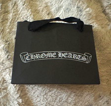Chrome Hearts Silver Cross Pendant Necklace Cable Chain Lobster Closure picture