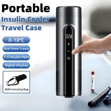 Portable Insulin Cooler Case with LED Display & Rechargeable Battery 0-18°C picture
