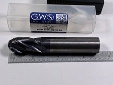 Carbide Endmill 5/8” GWS 5/8”x5/8”x1-1/4”x3-1/2” BallNose 4FL TiAIN 319493 picture