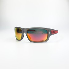 Oakley Turbine Rotor OO9263 Gray Smoke Red Frame Prizm Ruby Sunglasses picture