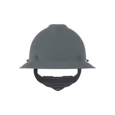 Msa Safety 475367 V-Gard Slotted Full Brim Hard Hat, Fas-Trac Iii Suspension, picture