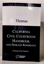 2026 Thomas California Civil Courtroom Handbook and Desktop Reference Thomson Re picture