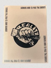 RARE 1991-92 Reality “Ya Need To Face Reality” Promo Press Kit picture
