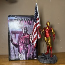 SIDESHOW MARVEL THE INVINCIBLE IRON MAN COMIQUETTE STATUE NEW SEALED U.S (B) picture