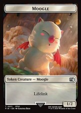 (x4) Moogle Copy 0011-0001 Playset of Double Sided Token FIC MTG NM picture