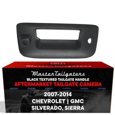 For Chevrolet Silverado/GMC Sierra 2007-2014 Black Tailgate Handle Backup Camera picture