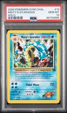 2000 Pokemon - Misty's Gyarados 13/132 Gym Challenge Holo UNLIMITED - PSA 10 picture