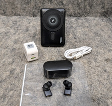 Status Audio Between Pro SAEE-3X True Wireless Bluetooth Earbuds Black Bundle picture
