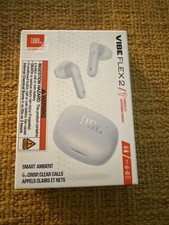 JBL Harman Vibe Flex 2 Earbuds, White ~Brand New~ picture