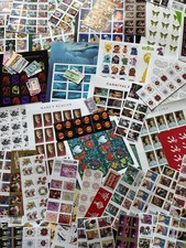 Vintage US Mint stamp Discount Postage Lot face value $750+ sheets christmas etc picture