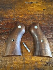 Vintage Factory Original Ruger Redhawk Grips Beautiful Wood. picture