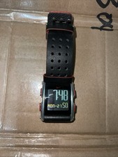 Nike Torque SI WC0065-7n1  Aluminum Black/Red Silicone Digital Chronograph Watch picture