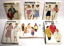 U-Pick $9.75 Butterick UNCUT Pattern Sz 8-10-12-14-16 Jacket Dress Skirt Top picture