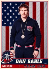 Dan Gable ACEO Card 