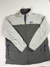 Patagonia Men's Pack In Jacket Two-Tone Forge Grey Size XXL Puffer picture