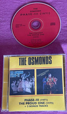 The Osmonds CD Phase-III (1971) / The Proud One -20 Songs +5 Bonus Tracks Donny  picture
