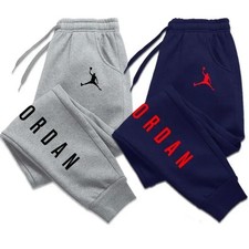 2025 men's sweatpants autumn and winter new men's casual pants sports jogging picture