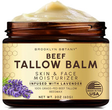 Brooklyn Botany Beef Tallow Balm – Grass Fed Beef Tallow for Skin and Face – Nou picture