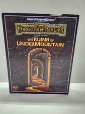 AD&D Forgotten Realms The Ruins of UnderMountain Boxed Set 1991 TSR 1060 picture