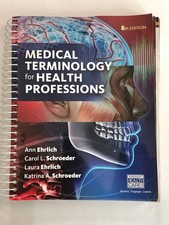Medical Terminology for Health Professions, Spiral bound Version - GOOD picture