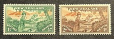 Travelstamps:1946 New Zealand Stamps Sc #B28-B29 Health/Soldier with Child MNH picture