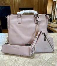 Namaste Maker’s Satchel Color Petal NEW with matching Pencil Case & Zipper Pouch picture