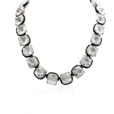 Swarovski Ladies Harmonia White Cushion Cut Crystal Choker picture
