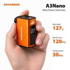 BSCOBBER Electric Tire Inflator Portable Pocket Mini Bicycle Pump Bicycle picture