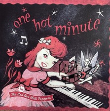 FLEA AUTOGRAPHED SIGNED RED HOT CHILI PEPPERS ONE HOT MINUTE VINYL picture