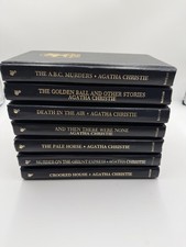 Agatha Christie Mystery Collection Bantam Leatherette HC Lot of 7 picture