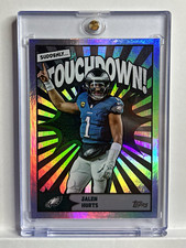 2026 Topps Flagship Football Jalen Hurts Touchdown Case Hit #TD-25 Eagles picture