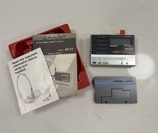 Sharp Stereo Cassette Player JC-77 Walkman Vintage / Rare Excellent Tested picture