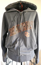 Nike Oregon State Beavers Hooded Sweatshirt Unisex Size Lg Full Zip 100% Cotton picture
