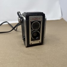 Vintage Kodak Duaflex II 620 Film Camera w/ Original Kodak Case Untested picture