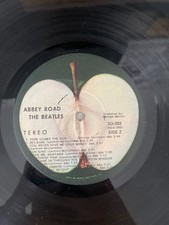 The Beatles Abbey Road ULTRA RARE MISALIGNED US APPLE LABEL  FIRST PRESSING picture