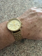 Fossil Chronograph ES2197 Wrist Watch New Batter Runs Great 40mm 7.5 Wrist picture