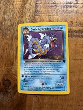 Dark Gyarados 8/82 PRERELEASE Holo Pokémon Team Rocket WOTC 2000 Vintage picture